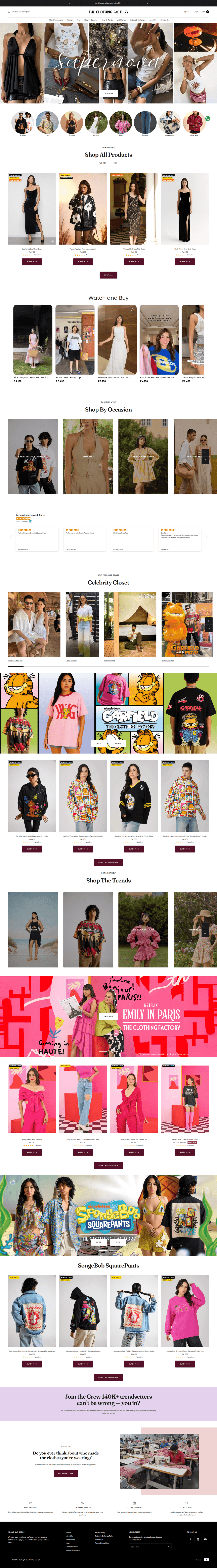 Western E-commerce store