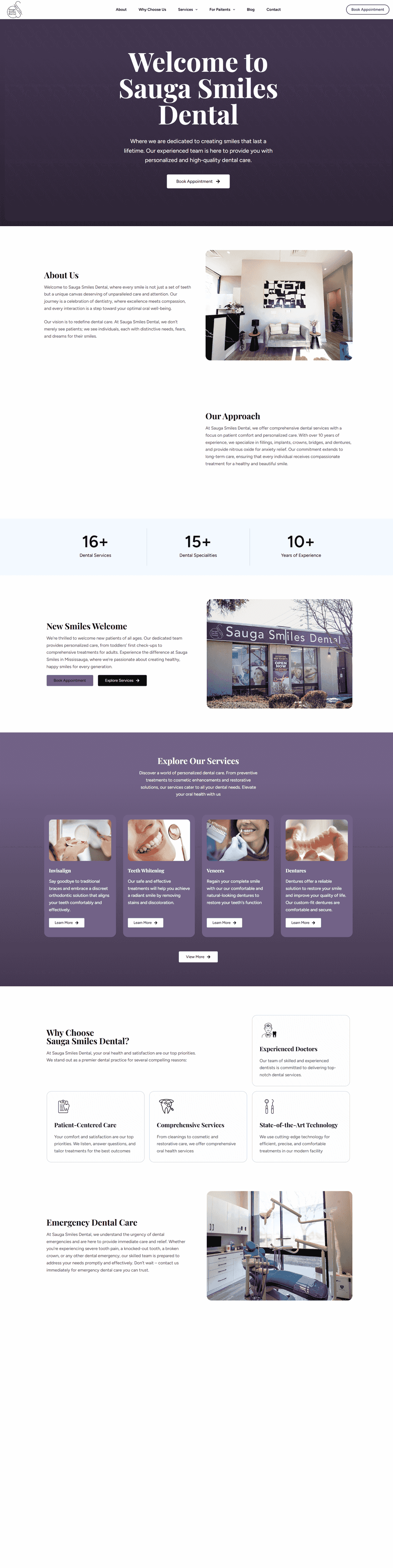 Dental Service Website